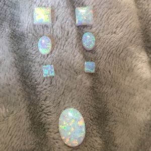 Group of cz Opals